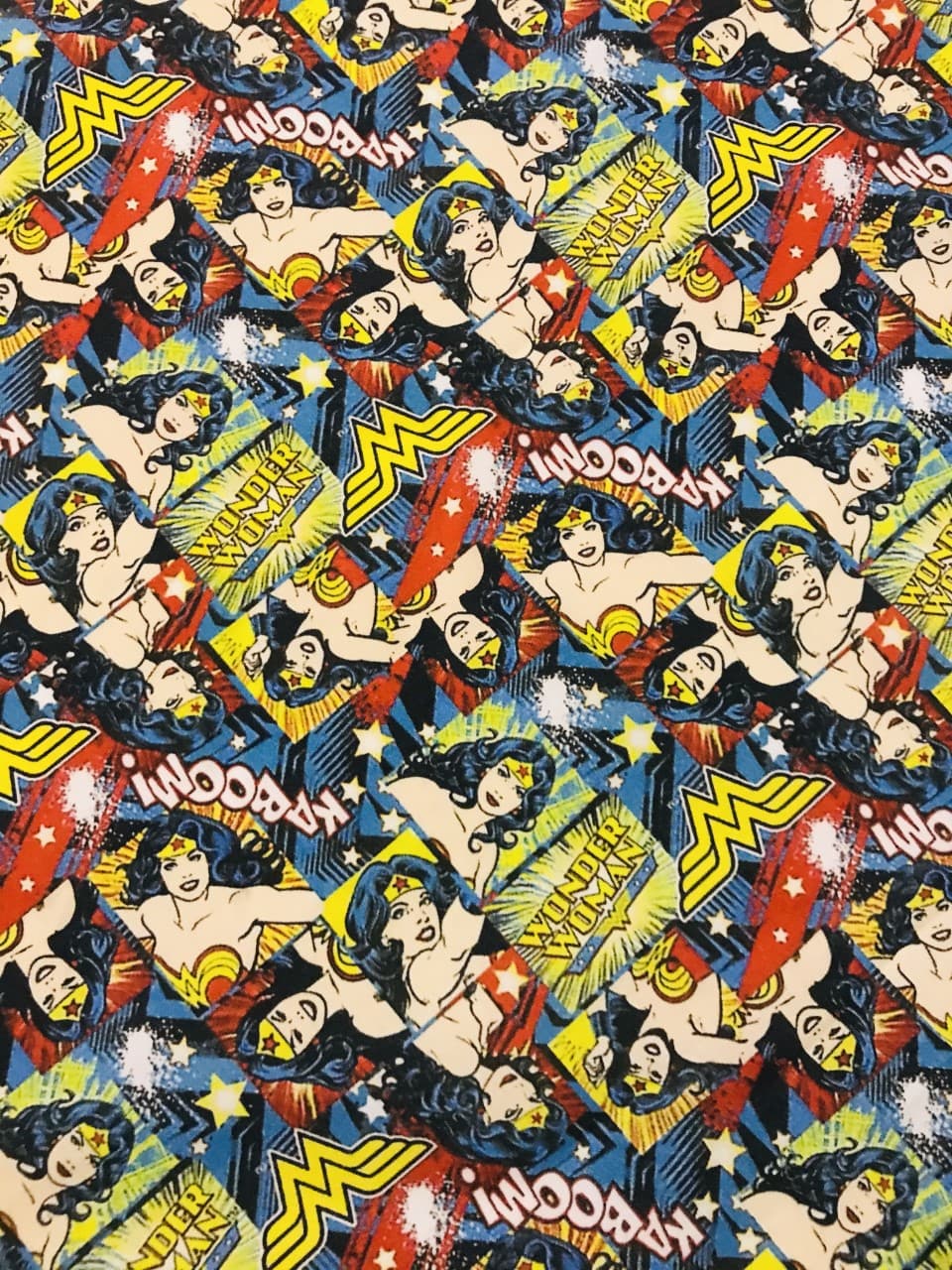 Algodón estampado Wonderwoman