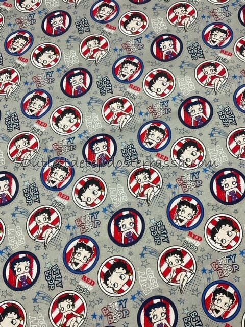 Algodón estampado Betty Boop (D/206 C2)