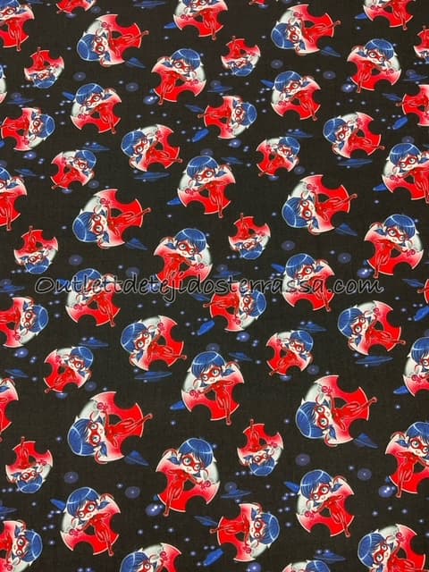 Algodón estampado Ladybug (D/227 C2)