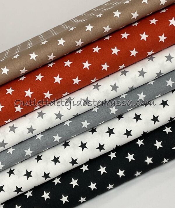 Algodón estampado “Básicos Estrellas” - Imagen 3