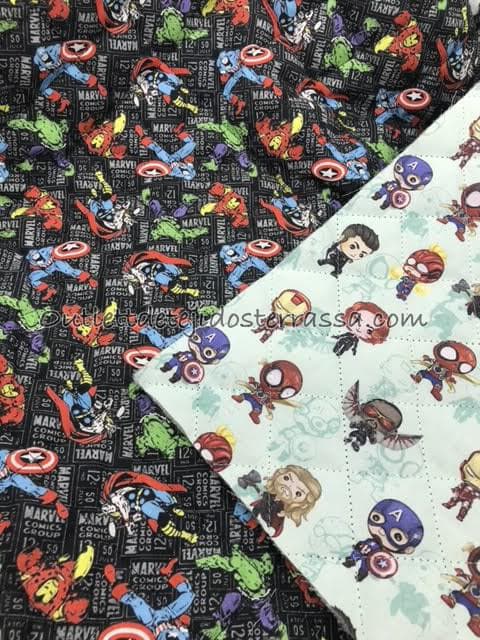 Acolchado reversible Marvel