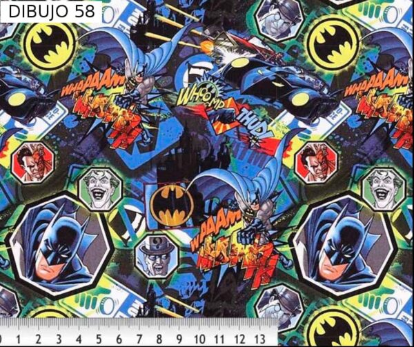 Algodón estampado Batman (D/58)