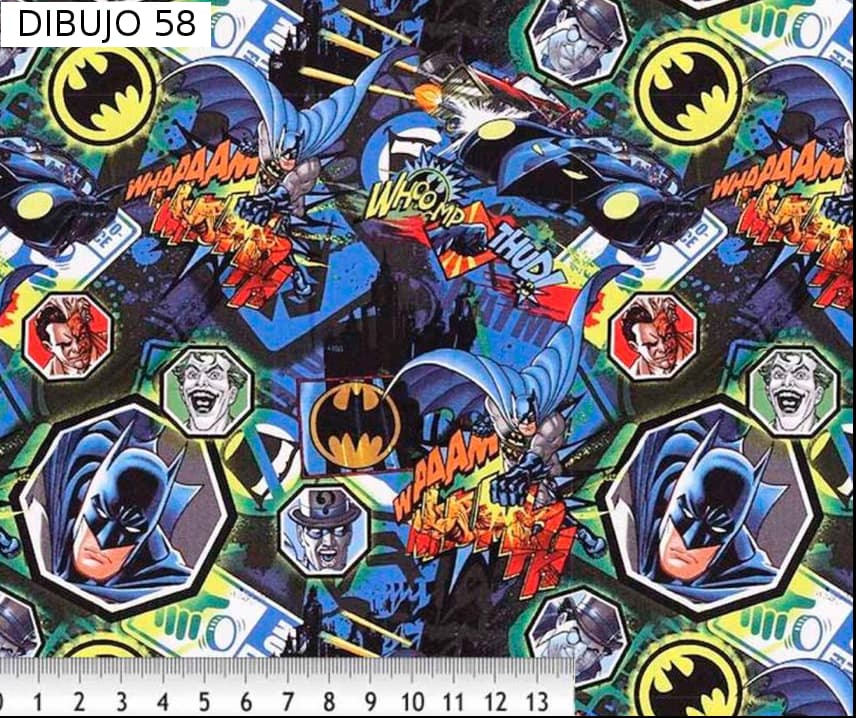 Algodón estampado Batman (D/58)