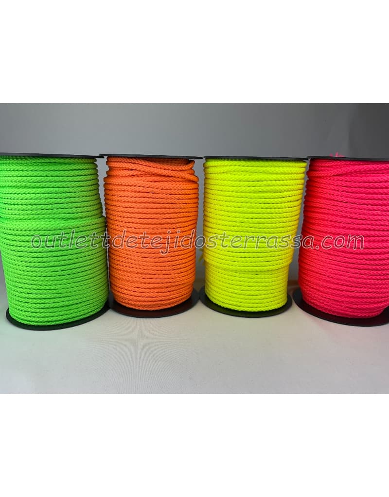 Cordón poliéster 4,5 mm Fluor