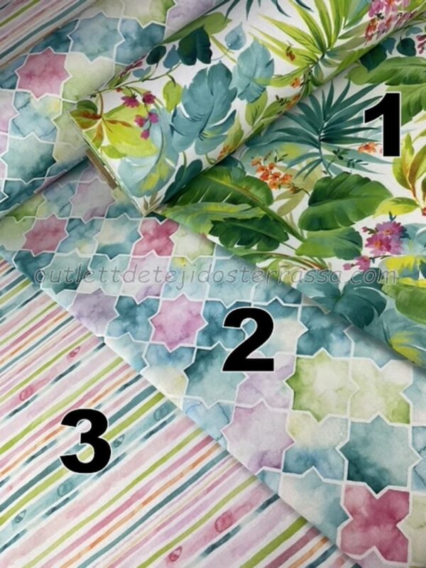 Canvas estampado Tropical