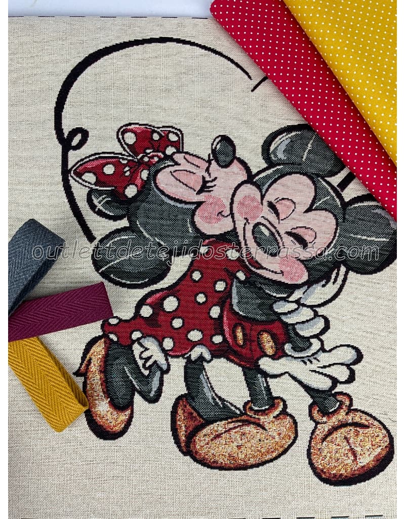 Gobelino Panel Mickey y Minnie