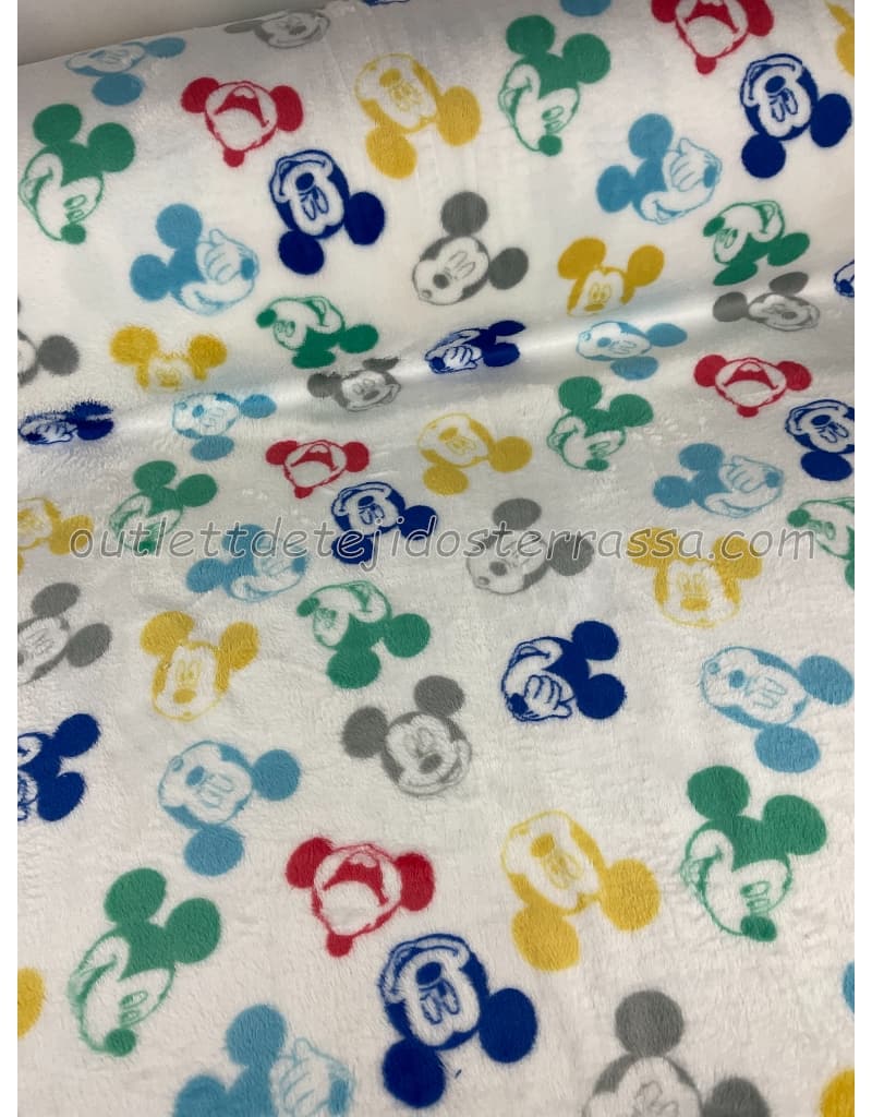 Coralina estampada Caras mickey