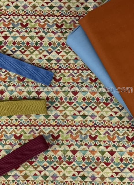 Gobelino Jacquard Cenefas Trozos