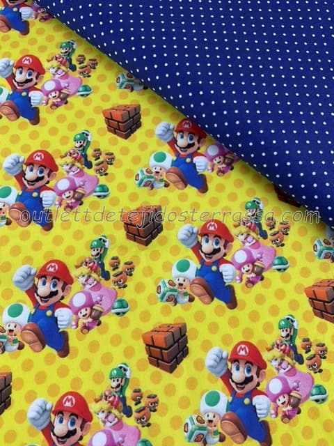 Algodón estampado Mario (D/308)