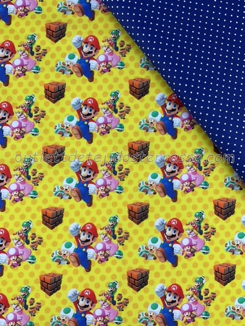 Algodón estampado Mario (D/308)