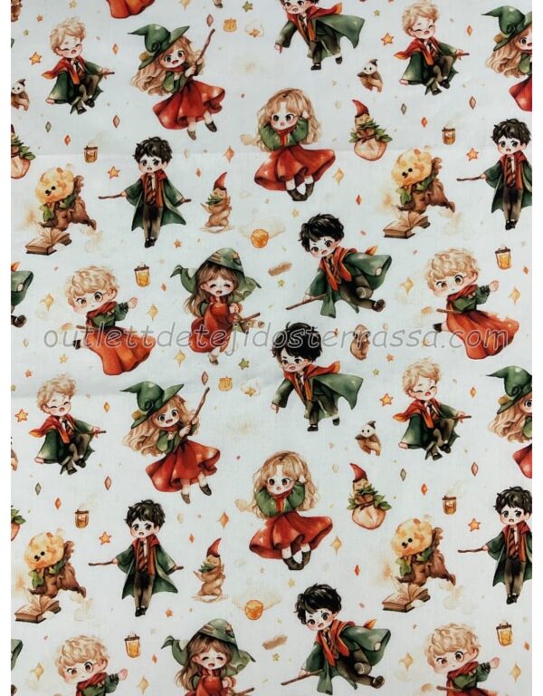 Algodón estampado Harry Potter 2 (D/321) - Imagen 3