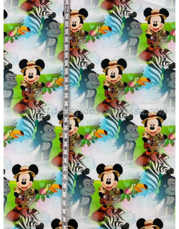 Algodón estampado Mickey 1 (D/329) - Imagen 3