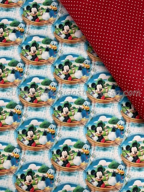 Algodón estampado Mickey 2 (D/330)