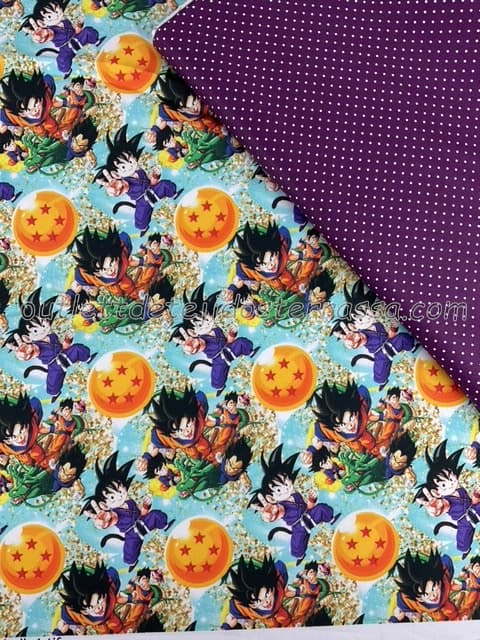 Algodón estampado Goku 1 (D/333)