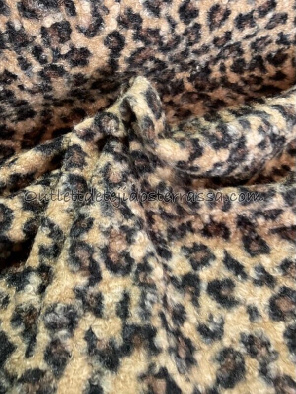 Boucle Animal print