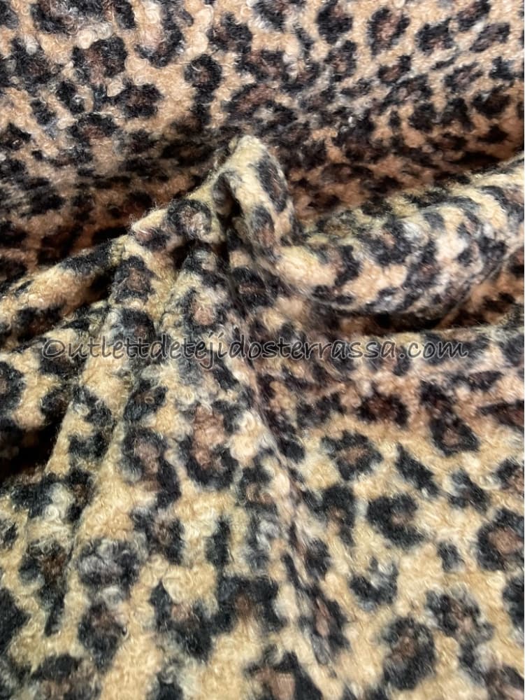 Boucle Animal print