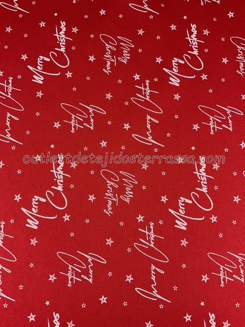 Canvas estampado Merry Christmas