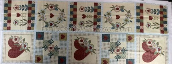 Panel 10 cuadros patchwork - Imagen 7